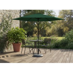 16 kg-os beton napernyőtalp – szürke, átmérő 45 cm