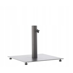 Fém napernyőtalp 40 × 40 cm – szürke