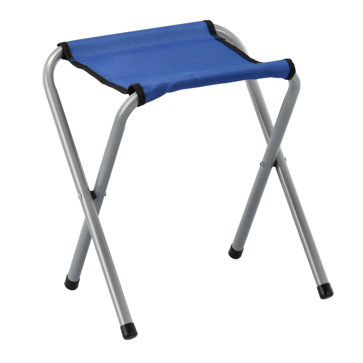 Összecsukható túra- / horgászszék – zöld / kék / fehér
