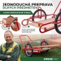 Optimus szállítókocsi fa platóval 240 kg