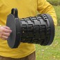 Teleszkópos összecsukható szék fekete 7–45 cm | Teherbírás 200 kg