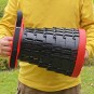 Összecsukható teleszkópos szék piros színben 7 – 45 cm | Teherbírás 200 kg