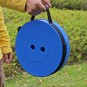 Összecsukható teleszkópos szék kék színben 7–45 cm | Teherbírás 200 kg