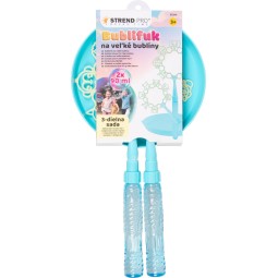 Strend Pro buborékfújó nagy buborékokhoz, 3 részes készlet, 2×90 ml
