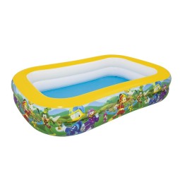 Gyermek felfújható medence Bestway Mickey Mouse 262 × 175 × 51 cm