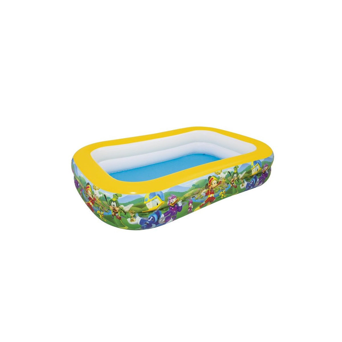 Gyermek felfújható medence Bestway Mickey Mouse 262 × 175 × 51 cm