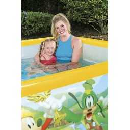 Gyermek felfújható medence Bestway Mickey Mouse 262 × 175 × 51 cm