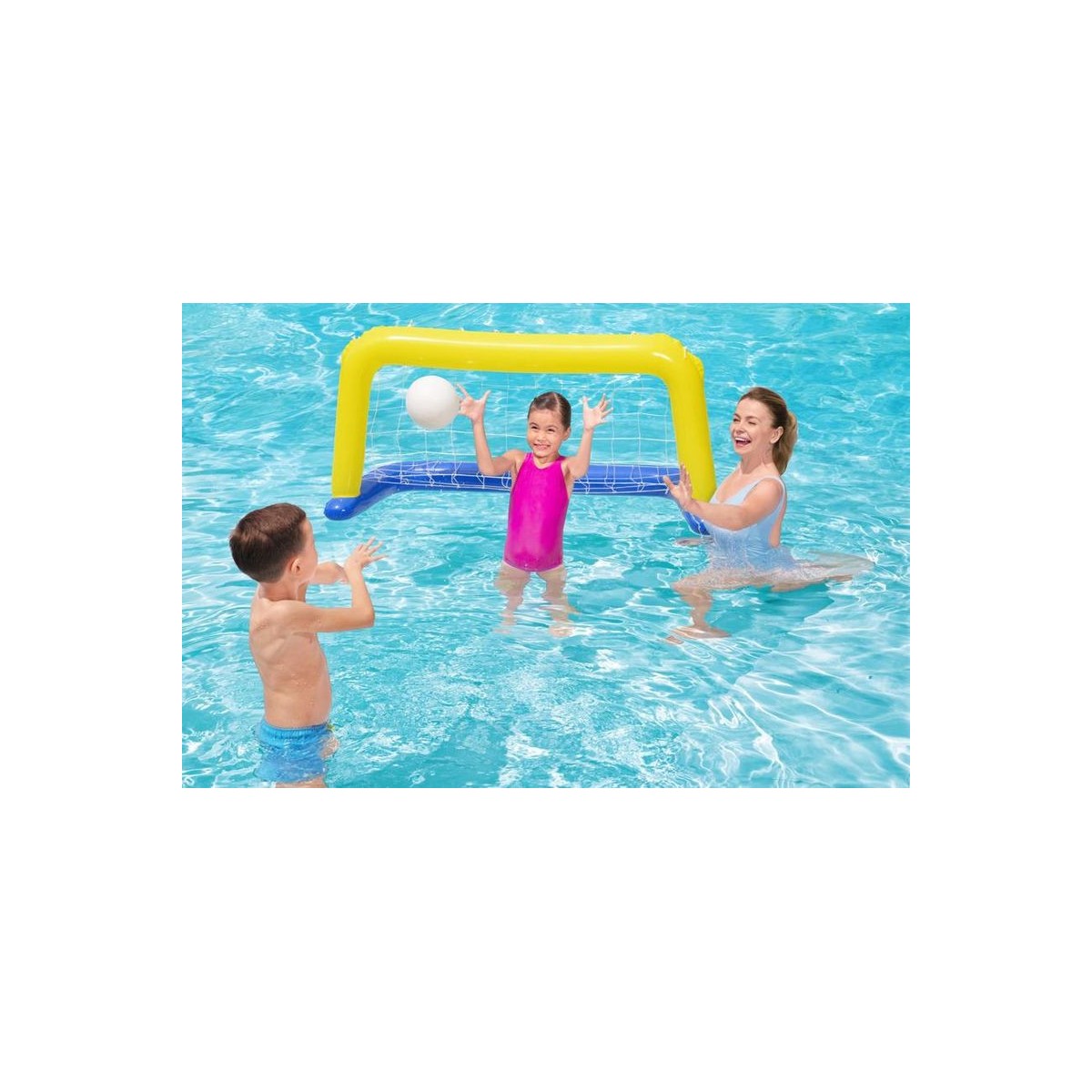 Bestway felfújható vízi kapu labdával 137 × 66 cm