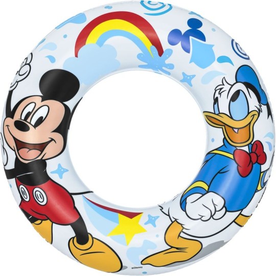 Gyerek felfújható Bestway Mickey & Friends úszógumi 56 cm