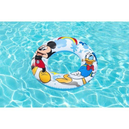 Gyerek felfújható Bestway Mickey & Friends úszógumi 56 cm