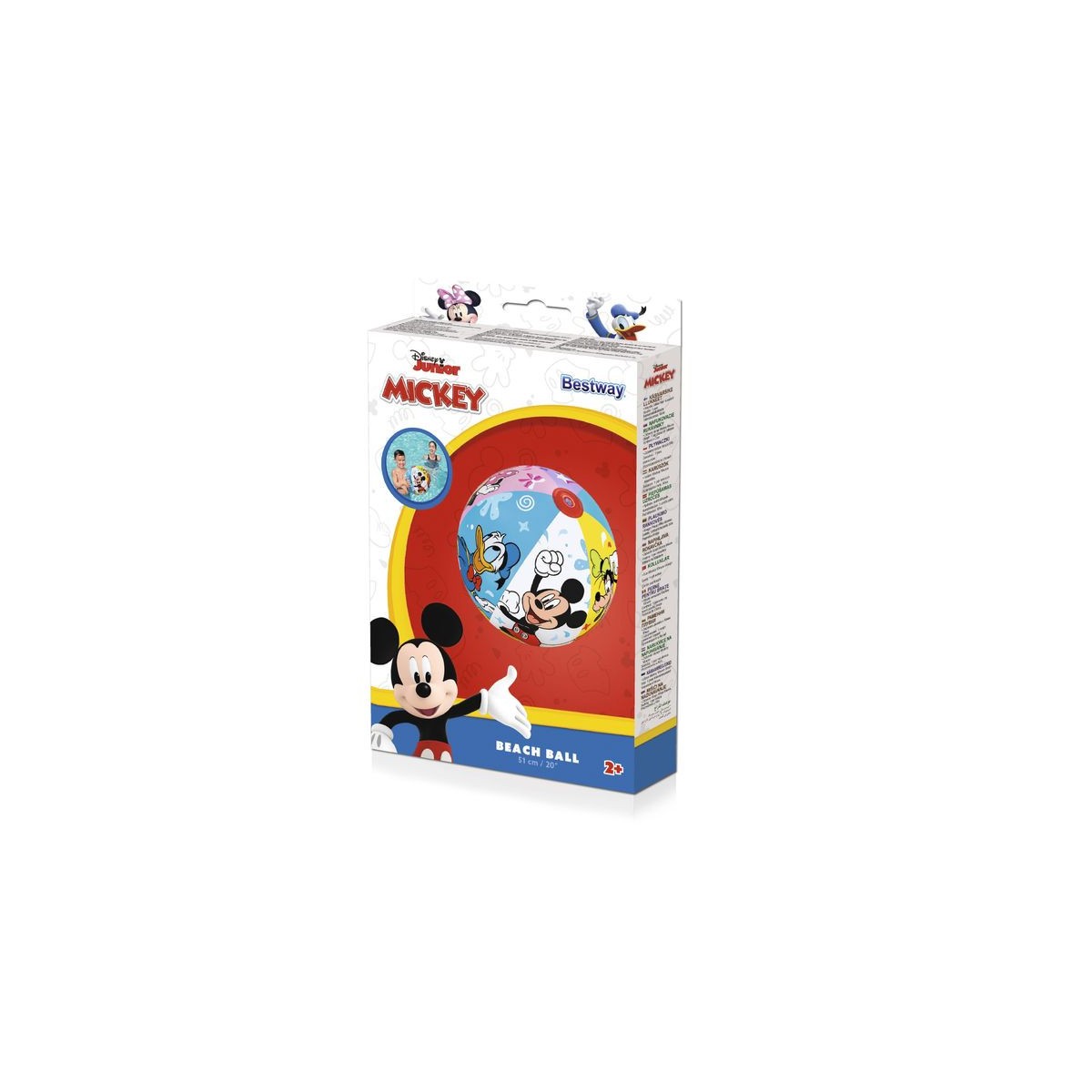 Bestway Mickey és barátai 51 cm-es felfújható strandlabda