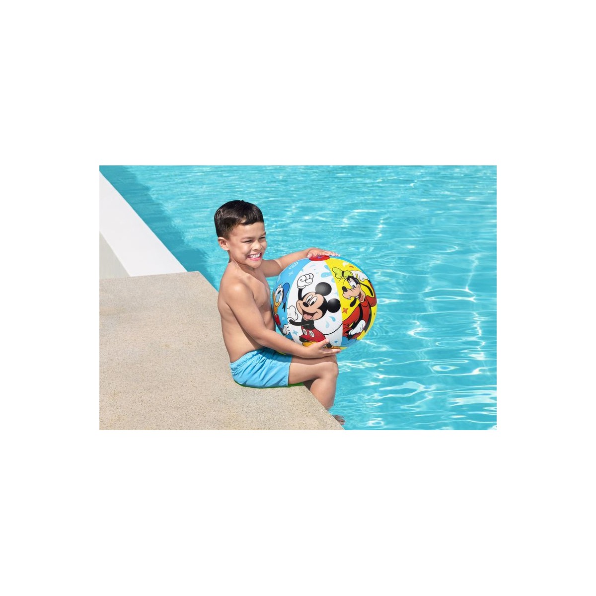 Bestway Mickey és barátai 51 cm-es felfújható strandlabda