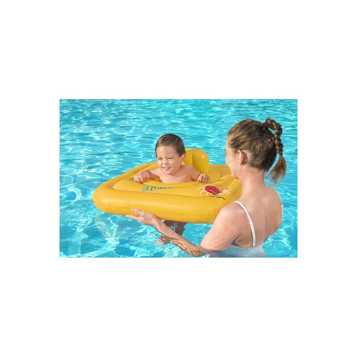 Gyermek felfújható úszógumi Bestway Baby Support 76 cm