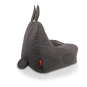Plüss nyuszis ülőzsák Bunny L szürke színben