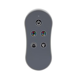 Luxusos felfújható pezsgőfürdő Hollywood AirJet 4–6 személy részére, LED-világítással, 196 cm