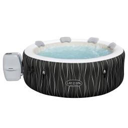 Luxusos felfújható pezsgőfürdő Hollywood AirJet 4–6 személy részére, LED-világítással, 196 cm