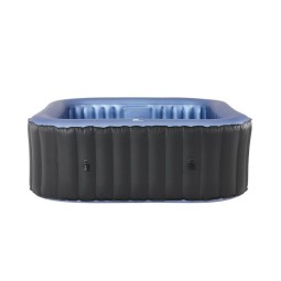 MSPA Tekapo Comfort – Négyzet alakú felfújható pezsgőfürdő 6 személy részére UVC-fertőtlenítéssel 185 × 185 cm