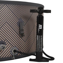 MSPA Frame Mono Eco LED – Luxusos merev pezsgőfürdő 6 személyes, LED-világítással 173 × 65 cm
