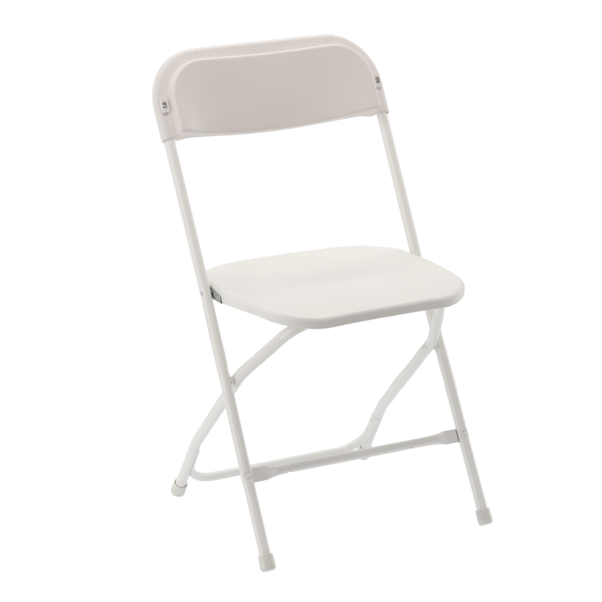 Összecsukható catering szék 49,5 × 45 × 81 cm – fehér