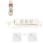 Hosszabbítókábel kapcsolóval – 3 aljzat, USB-A, USB-C, 1,5 m