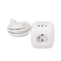 Kocka alakú hosszabbító kábel – 3 aljzat, 2× USB-A, USB-C PD 20 W, 1,5 m