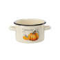 Zománcozott fazék Tök 2 l – 16 cm, krémszínű
