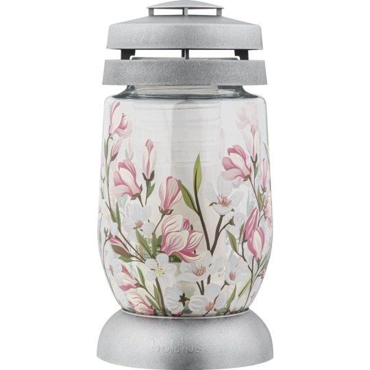 Gyertya Bolsius 3S Magnolia Silver 22 cm, égési idő 36 óra - csomag 6 db