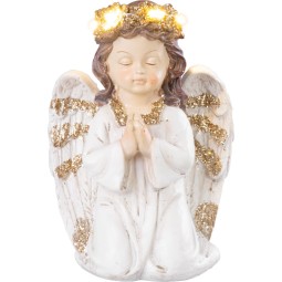 LED sírdísz MagicHome Imádkozó angyal 15,5 cm - 16 db/csomag