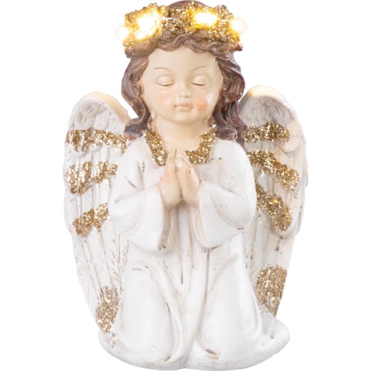 LED sírdísz MagicHome Imádkozó angyal 15,5 cm - 16 db/csomag