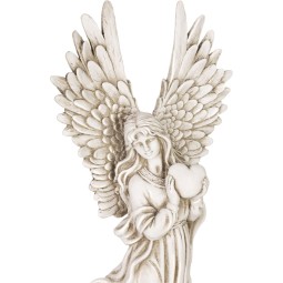 MagicHome sírdísz, angyal szívvel, 41 cm - 4 db/csomag