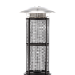 Gázüzemű teraszfűtő 13 kW, 180 cm, fekete