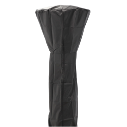 Gáz teraszfűtő 13 kW, 221 cm, fekete