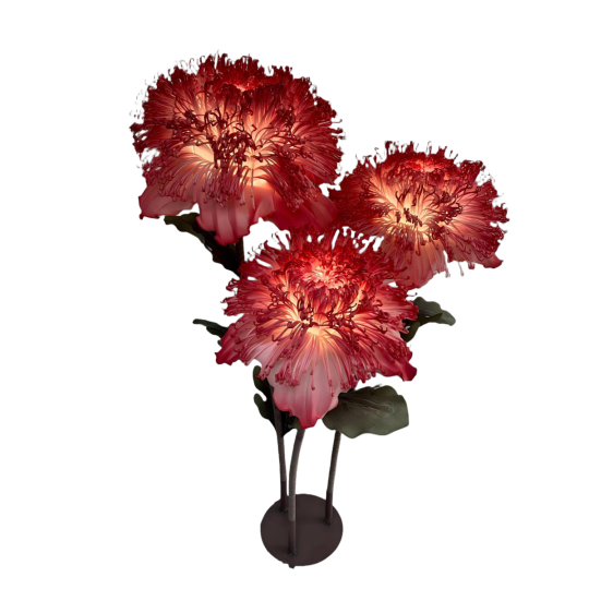 LED virágdísz Lumina Bloom 1,5 m - 3 virág