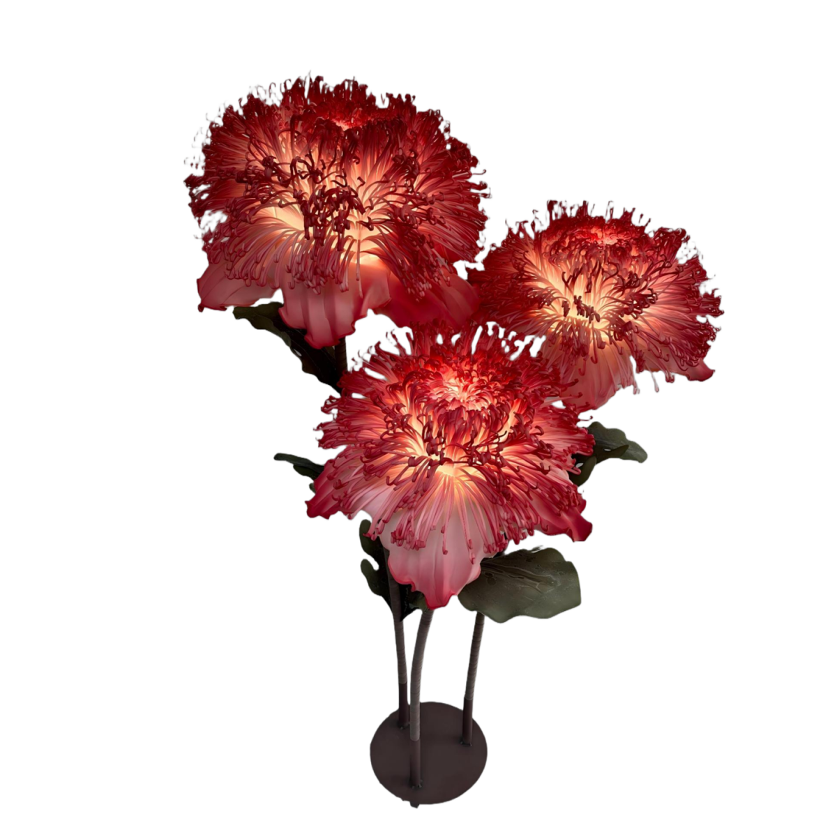 LED virágdísz Lumina Bloom 1,5 m - 3 virág