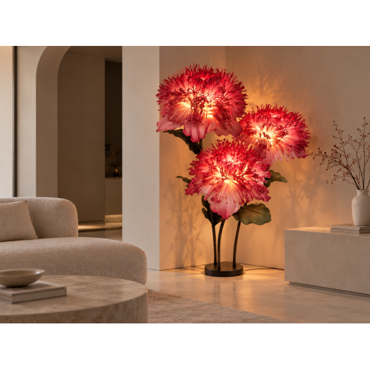 LED virágdísz Lumina Bloom 1,5 m - 3 virág