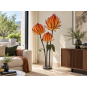 LED virágdísz Articsóka 1,5 m - 3 virág