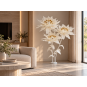 LED virágdísz Csillagvirág 2,1 m - 3 virág