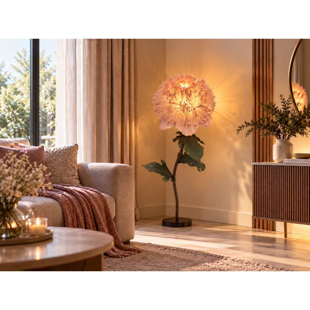 LED virágdísz Lumina Bloom 1,5 m