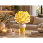 LED virágdekoráció Királyi protea cserépben 45 × 25 cm