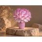 LED virágdísz Királyi protea cserépben 46 × 30 cm