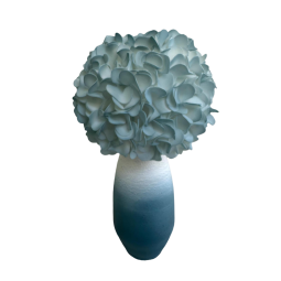 LED virágdekoráció hortenzia cserépben 50 × 25 cm
