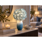 LED virágdekoráció hortenzia cserépben 50 × 25 cm