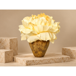 LED virágdekoráció Óriási cserepes bazsarózsa 60 × 60 cm