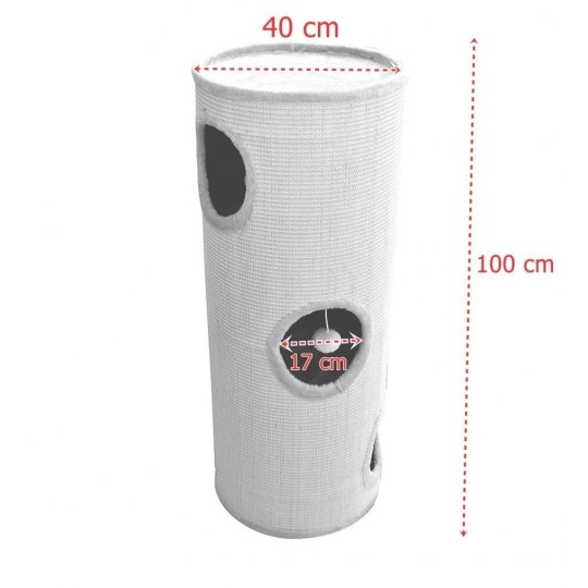 Macskatorony 100 cm barna