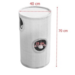 70 cm-es, bézs színű kaparófa macskáknak