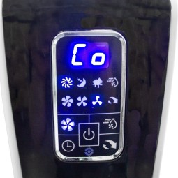 LED ventilátor párásítóval