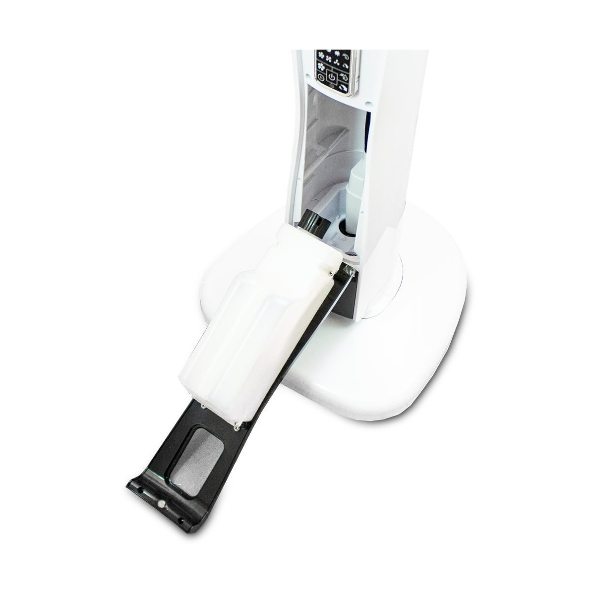 LED ventilátor párásítóval