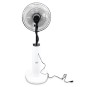 LED ventilátor párásítóval