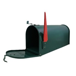 Zöld színű amerikai postaláda