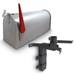 Amerikai postaláda ezüst színben